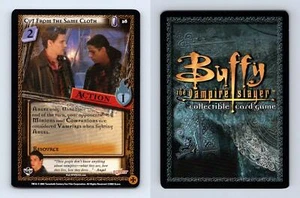 Cut From Same Cloth #26 Buffy The Vampire Slayer Angels Curse 2002 Common CCG - Picture 1 of 1