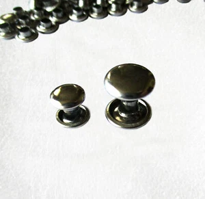 Rapid Rivets Double Cap Stainless Steel 6x6, 7x7,8x8, 9x9, 12x12, Pkt 25 - Picture 1 of 6