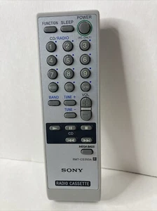 Genuine Sony RMT-CS350A Radio Cassette Remote Control for CFD-S350, CFDS350 oem - Picture 1 of 14