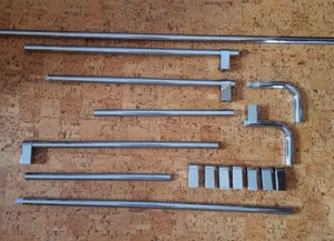Relingsystem Stangen und 6x Zubehör: Gewürzständer Messerblock ..** Küche ** TOP - Bild 1 von 6
