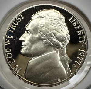 1977-S Proof Jefferson, Perfect Gem, Bright luster DCAM - Picture 1 of 6