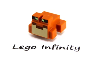 LEGO Naranja Oscuro Minecraft Rana Minifigura Animal (102163) - x1 - Imagen 1 de 3