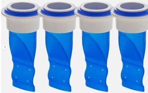 4 Moderne Blau Silikon Abfluss Falle Automatischer Rückflussverhinderer Einfache Entwässerung V19 - Bild 1 von 6