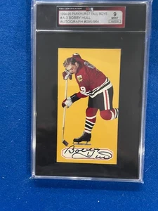 1994-95 PARKHURST TALL BOYS BOBBY HULL AUTOGRAPH AUTO KSA 9 AUTO 9 - Picture 1 of 2
