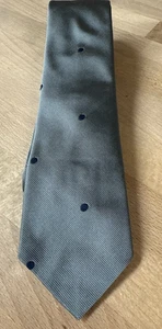 Corbata delgada Thom Brown New York gris lunares seda EE. UU. - Imagen 1 de 5