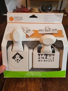 Martha Stewart HAUNTED FENCE Large Punch Around the Page Set Halloween Fence NEW - Picture 1 of 11