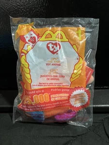 Lips The Fish VERSIEGELT 2000 McDonalds Ty Teenie Beanie Baby #1 - Bild 1 von 2