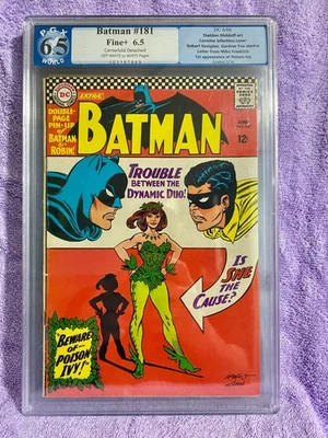 BATMAN #181 not CGC PGX DC Comics 1ST APPEARANCE POISON IVY JLA Harley Quinn - Image 1 of 4