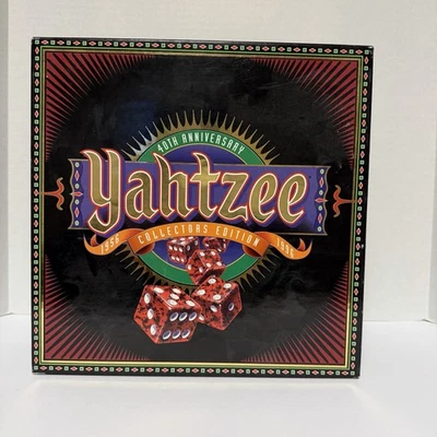 MILTON BRADLEY Yahtzee 40th Anniversary Collectors Edition 1956-1996 NEW - Image 1 of 4