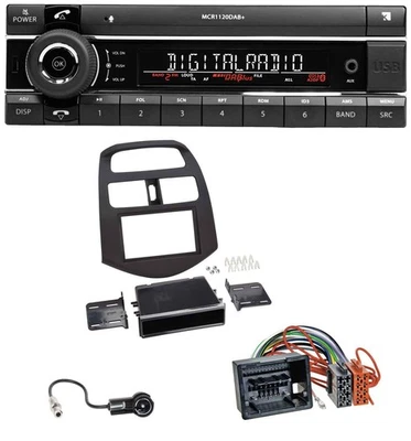 Kienzle Bluetooth MP3 USB DAB Autoradio für Chevrolet Spark (ab 2013) - Bild 1 von 4