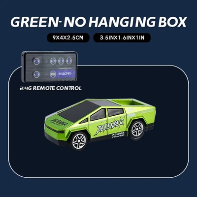 RC 1:64 Off-Road Monster Truck Remote Control Mini Climbing Car Alloy Model Remo - Image 1 of 4