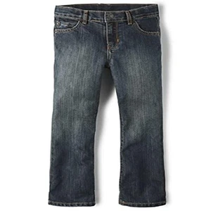 Boys Basic Bootcut Jeans Dustbowl Wash Size 8 Durable Stylish Fit - Picture 1 of 2