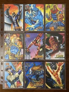 1995 Marvel Masterpieces Canvas Complete Set 22/22 - Picture 1 of 6