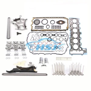 Kit de reconstrucción de juntas y pistones y válvulas de 2,5 L apto para BMW 325i 525i 523i N52 - Imagen 1 de 20