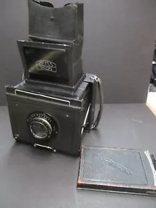 Zeiss Ikon Miroflex B 9 x 12 Plate Camera w Tessar 15cm f/4.5 Lens FOR REPAIRS - Picture 1 of 6