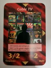CABLE TV CARD UNLIMITED NEW WORLD ORDER ILLUMINATI INWO GAME