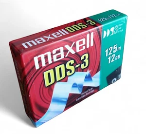 MAXELL DDS-3 Digital Data Cartridge DDS-3 125 m Cartouche de données numériques - Picture 1 of 4