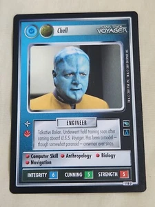Chell (Fed) - Voyager - Star Trek CCG 1E STCCG unbespielt  - Bild 1 von 2
