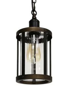 Zeeyeah Black Pendant Lighting for Kitchen Island Farmhouse Pendant Light - Picture 1 of 9