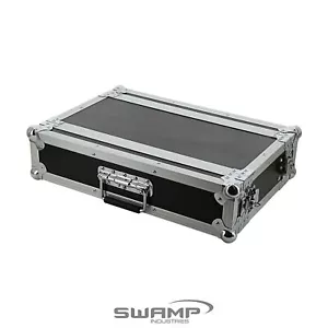 SWAMP Wooden 19 inch Rack 2U Half Depth Flight / Road Case for Audio and AV - Picture 1 of 5