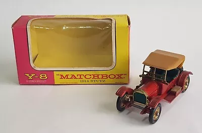 Matchbox M of YY No. Y-8, 1914, Stutz Superb Mint Condition - Image 1 of 4