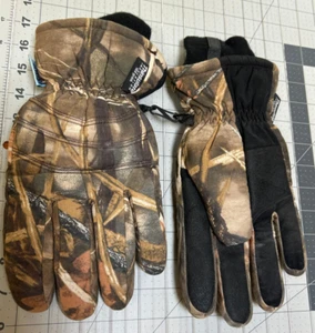 Men's Water Proof Thinsulate Camouflage Camo Hunting Gloves Size M Waterproof B - Picture 1 of 3