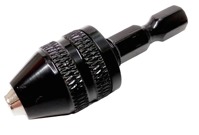Mini Bohrer Adapter Bit Bohrfutter 0,3-4mm schlüssellos Sechskant 1/4'' HEX NEU - Bild 1 von 3