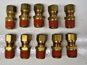 10 Stück, VS68NTA-8-8 Druckluftbremse D.O.T. Klemmverschraubungen J844 Schläuche - Bild 1 von 9