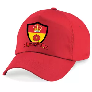 Baseballmütze Hampshire County bestickt Cricket Sport Your County - Bild 1 von 10