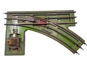 Vintage Lionel Prewar Standard Gauge No. 210 Righ Switch Track Green Works - Picture 1 of 13