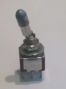 C&K QUALITY MINIATURE LOCKING TOGGLE SWITCH DOUBLE POLE DOUBLE THROW fbb15a13 - Picture 1 of 1