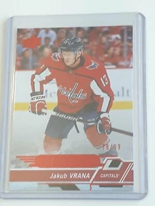 70 Jakub Vrana - Red Foil - UD Overtime 2018-19 - Upper Deck - Bild 1 von 2