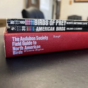 3 Books|Audubon Guide To Birds: Western Region | Birds Of Prey | American Birds - Foto 1 di 18