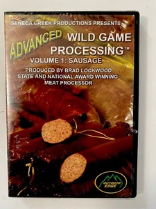 Advanced Wild Game Processing Volume 1: Sausage DVD - Seneca Creek New Sealed - Picture 1 of 2