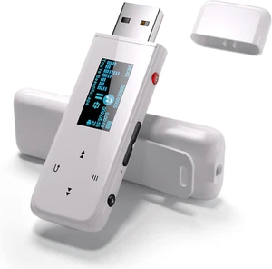 Lettore MP3 con Bluetooth,Usb Mini Lettore Musicale Portatile con Radio FM,E-Book, - Foto 1 di 12