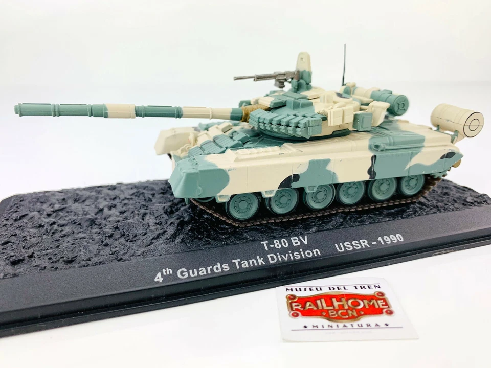 Cars Of Combat Altaya 1:72 - T- 80 Bv - USSR 1990 - Image 1 of 1