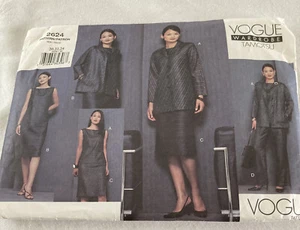 Vogue 2624 Shift Dress/jacket/pants Tamotsu Sizes 20/22/24 Uncut Dated 2002 - Picture 1 of 12