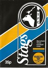 Football Programme>MANSFIELD TOWN v BURY Mar 1984