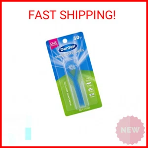 DenTek Floss Threaders | For Braces, Bridges, and Implants | 50 Count (Pack of 1 - Picture 1 of 2