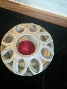 stonewear t light holder ornament handmade signed cc openwork decorative - Picture 1 of 6