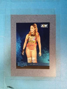 JY42) 2022 Metal Universe TAY MELO #139 AEW Wrestling  - Picture 1 of 2
