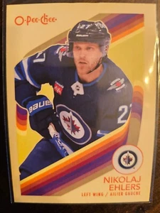 2023-24 O-Pee-Chee Nikolaj Ehlers Retro #73 - Picture 1 of 2