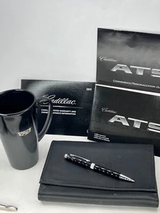 Cadillac Collectibles Owner Manual 2013 Factory Glovebox Book Ballpoint Pen Mug - Picture 1 of 13