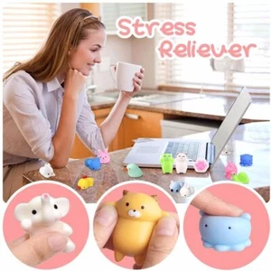 Desktop Ornaments Kawaii Animal Stress Relief Toy Mochi Toys Stress Relief Toy - Zdjęcie 1 z 12