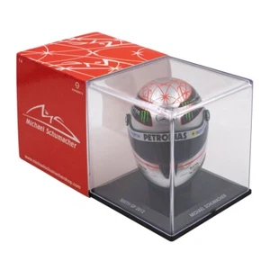 NEW BIG 1:4 SCHUBERTH Casco Helmet F1 MICHAEL SCHUMACHER - 300TH GP - Spa 2012 - Foto 1 di 10