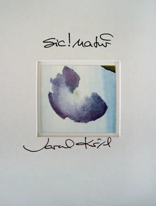 SARAH KIRSCH "SIC! NATUR" SIGNATUR OBJEKT NR.16 KÜNSTLERBUCH HANDSIGNIERT 1992 - Picture 1 of 12