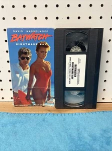 Baywatch Nightmare Bay VHS Avid Unrated Movie Film 1991 David Hasselhoff - Picture 1 of 3