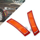 2 Stück vorne Stoßstange Marker Abdeckung Reflektor passend für BMW X5 E70 2011-2013