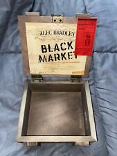 Alec Bradley Black Market Punk Empty Cigar Box Wood Crate