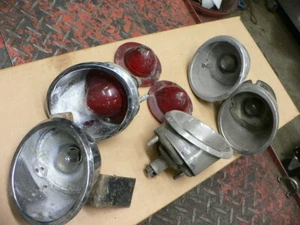 Lot of 60's Corvette Tail Lights, Poor Shape, Rat Rod  - Picture 1 of 3